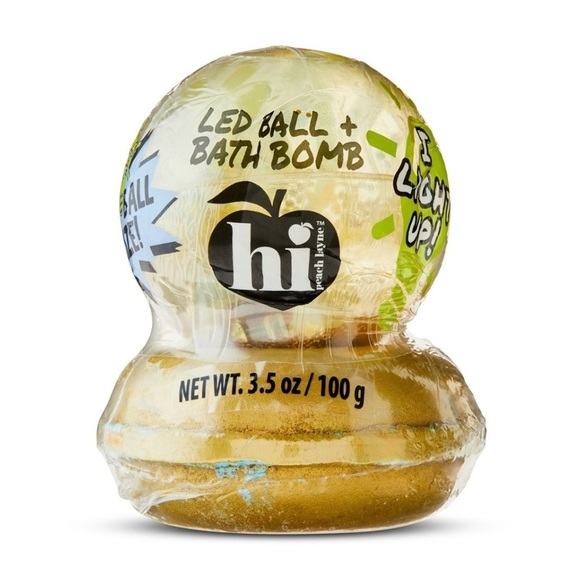 Hi Peach Layne LED Bouncy Ball & Donut Bath-bomb Sets. Includes 3 Bath Bombs. - Picture 3 of 5